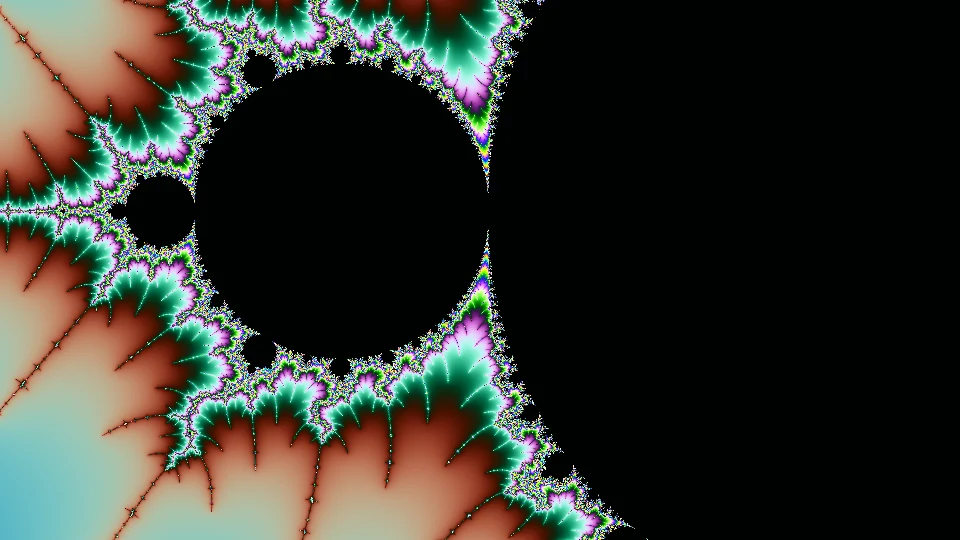 Needle Coast Mandelbrot fractal preview
